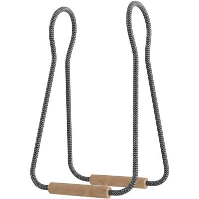Creative Cables Taché en Bois Lampe de Table - Zig Zag Gris Foncé - Publicité Creative Cables Taché en Bois Lampe de Table - Zig Zag Gris Foncé - Publicité