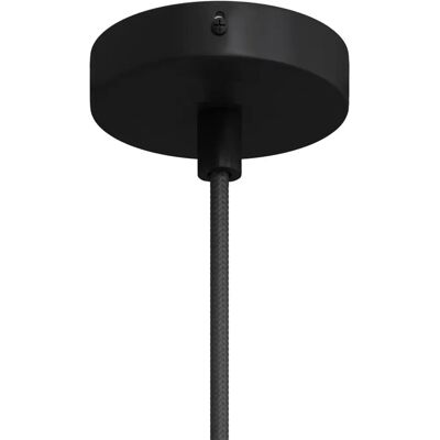 Creative - Mini Rosetta in Metallo - Nero - Accessorio di Illuminazione Creative - Mini Rosetta in Metallo - Nero - Accessorio di Illuminazione