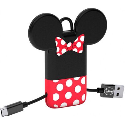 Cabo Micro USB Minnie da Tribe - Transferência de Dados & Carregamento - 22cm Cabo Micro USB Minnie da Tribe - Transferência de Dados & Carregamento - 22cm