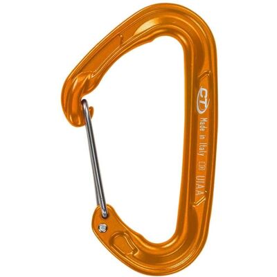 CLIMBING TECHNOLOGY Fly Weight Evo Karabiner - Orange - Einheitsgröße CLIMBING TECHNOLOGY Fly Weight Evo Karabiner - Orange - Einheitsgröße