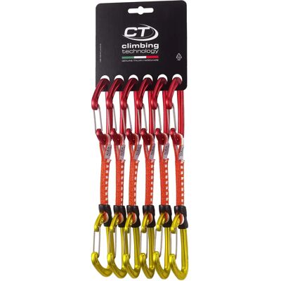 CLIMBING TECHNOLOGY Fly-Weight Evo - 6 Schnappkarabiner für Klettern CLIMBING TECHNOLOGY Fly-Weight Evo - 6 Schnappkarabiner für Klettern