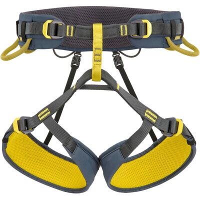 Climbing Technology Wand Klimharnas L/XL - Anthracite/Mustard Yellow Climbing Technology Wand Klimharnas L/XL - Anthracite/Mustard Yellow