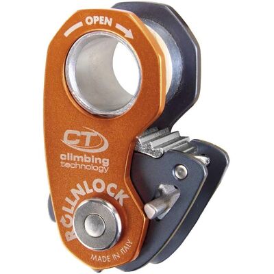 Climbing Technology RollNLock Pomarańczowy/Antracyt - Koło wspinaczkowe Climbing Technology RollNLock Pomarańczowy/Antracyt - Koło wspinaczkowe