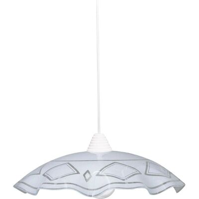 Lampada a Sospensione E-ENERGY D50 - E27 Vetro Metallo Interno Lampada a Sospensione E-ENERGY D50 - E27 Vetro Metallo Interno