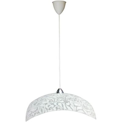 Lampada a Sospensione E-ENERGY Corinna - Vetro Quadrato, 50x50cm Lampada a Sospensione E-ENERGY Corinna - Vetro Quadrato, 50x50cm