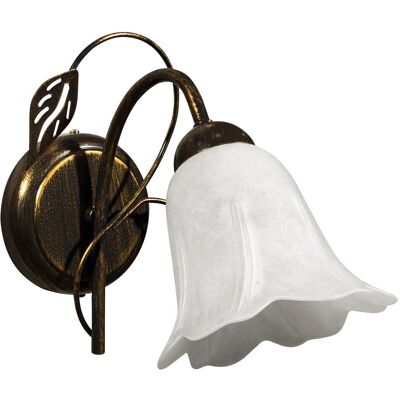 Aplique de Pared E-ENERGY - Blanco, Marrón, Oro - 46W - E14 - 220/240V Aplique de Pared E-ENERGY - Blanco, Marrón, Oro - 46W - E14 - 220/240V