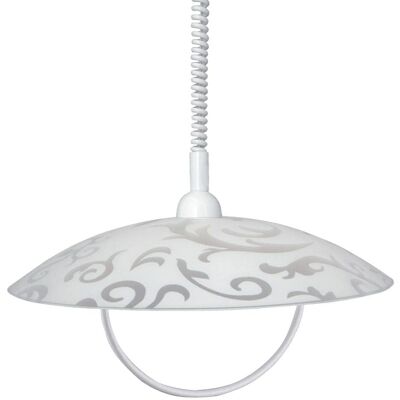 E-ENERGY D50 Lampada a sospensione bianca - Lampada sospensione E-ENERGY D50 Lampada a sospensione bianca - Lampada sospensione