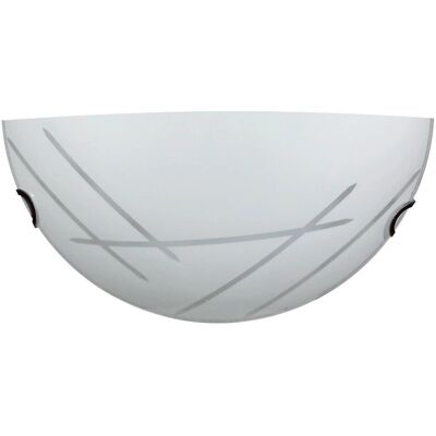 Aplique de Pared E-ENERGY Letizia - Vidrio Blanco Decorativo - E27 - Estilo Contemporáneo Aplique de Pared E-ENERGY Letizia - Vidrio Blanco Decorativo - E27 - Estilo Contemporáneo