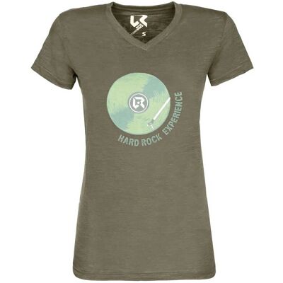 ROCK EXPERIENCE Pollicino Montagne Verte - T-shirt femme ROCK EXPERIENCE Pollicino Montagne Verte - T-shirt femme