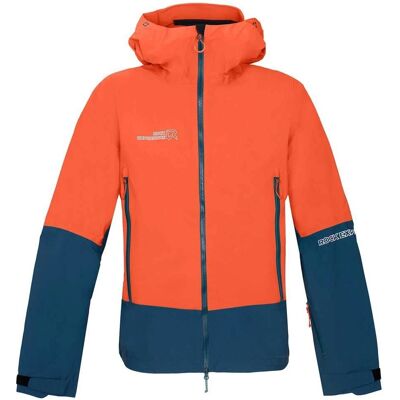 Veste Shell Orange Rock Experience - Imperméable, Respirante, Légère Veste Shell Orange Rock Experience - Imperméable, Respirante, Légère