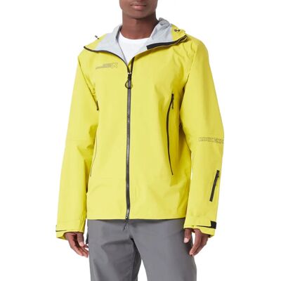 Veste de Montagne Jaune Imperméable de Rock Experience - Veste Veste de Montagne Jaune Imperméable de Rock Experience - Veste