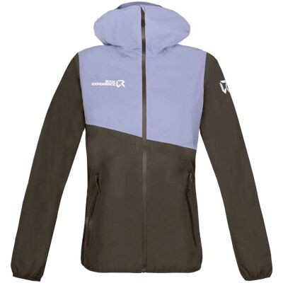 Rock Experience Great Roof Hoodie Donna Giacca Olive Night / Baby Lavender - Giacca Rock Experience Great Roof Hoodie Donna Giacca Olive Night / Baby Lavender - Giacca
