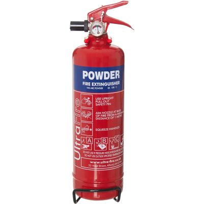 UltraFire - 1kg Powder - Car - Camping - Fire Extinguisher UltraFire - 1kg Powder - Car - Camping - Fire Extinguisher