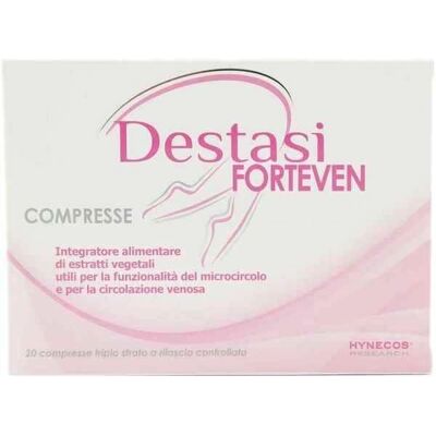 Pool Pharma Destasi ForteVen 20 Compresse - Supporto Circolatorio Pool Pharma Destasi ForteVen 20 Compresse - Supporto Circolatorio