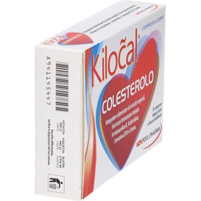 Pool Pharma Kilocal Colesterolo - 30 Compresse Pool Pharma Kilocal Colesterolo - 30 Compresse