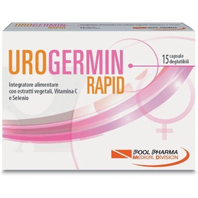 Pool Pharma Urogermin Rapid Mirtillo Arancione Ibis Uva Ursi - Salute Urinaria - 15 Capsule Pool Pharma Urogermin Rapid Mirtillo Arancione Ibis Uva Ursi - Salute Urinaria - 15 Capsule
