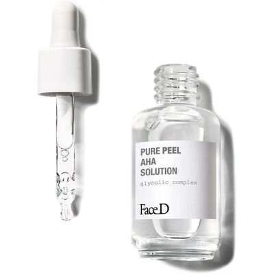 HCS Srl FaceD Pure Peel AHA Lösung - Exfolierende Gesichtsflüssigkeit - 30 ml HCS Srl FaceD Pure Peel AHA Lösung - Exfolierende Gesichtsflüssigkeit - 30 ml