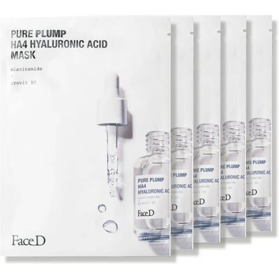 Face D Pure Plump HA4 Maschera viso con acido ialuronico - Idratante e rassodante Face D Pure Plump HA4 Maschera viso con acido ialuronico - Idratante e rassodante