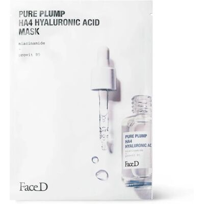 Face D Masque Hydratant à l'Acide Hyaluronique HA4 - Visage Face D Masque Hydratant à l'Acide Hyaluronique HA4 - Visage