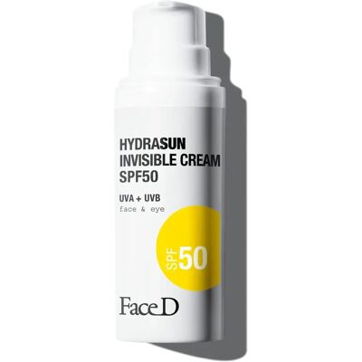 FaceD Hydrasun SPF50 - Hydrerande Solkräm för Känslig Hud FaceD Hydrasun SPF50 - Hydrerande Solkräm för Känslig Hud
