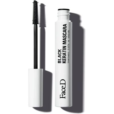HCS Srl FaceD Mascara Nero alla Cheratina - Waterproof, Volume e Rinforzo - 10 ml HCS Srl FaceD Mascara Nero alla Cheratina - Waterproof, Volume e Rinforzo - 10 ml