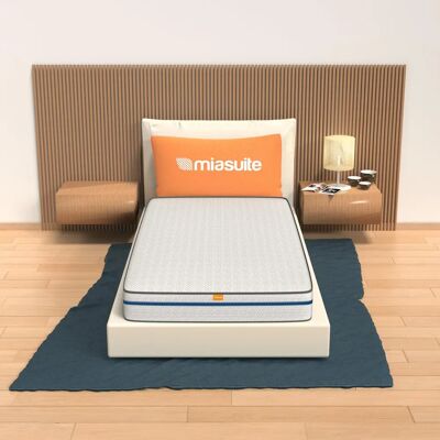 Materasso Easy in Memory Foam MIASUITE - 80x195cm - Altezza 22cm - Antimuffa, Anallergico Materasso Easy in Memory Foam MIASUITE - 80x195cm - Altezza 22cm - Antimuffa, Anallergico