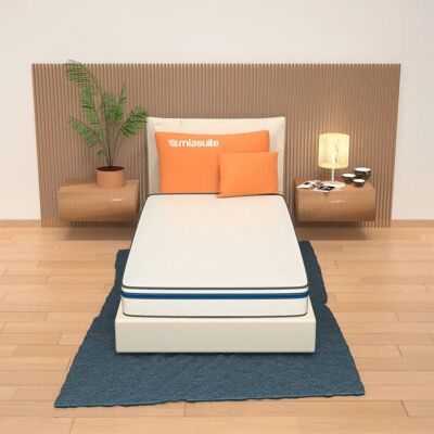 MiaSuite Easy Materasso in Memory Foam - 22cm, Antiallergico, Ortopedico MiaSuite Easy Materasso in Memory Foam - 22cm, Antiallergico, Ortopedico