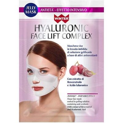 GDP Srl-GENERAL DIETET.PHARMA Winter Hyaluronic Face Lift Complex Maschera Viso Antieta - Maschera Viso GDP Srl-GENERAL DIETET.PHARMA Winter Hyaluronic Face Lift Complex Maschera Viso Antieta - Maschera Viso