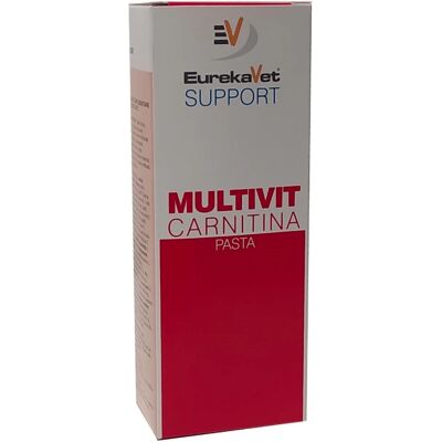 Eurekavet Multivit Carnitina Integratore per Cani - Supporto per Cani Attivi Eurekavet Multivit Carnitina Integratore per Cani - Supporto per Cani Attivi
