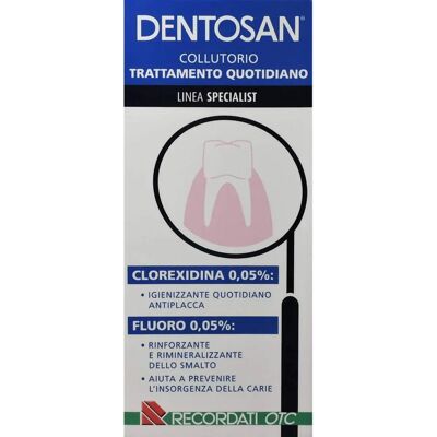 Recordati Dentosan Collutorio - Trattamento Quotidiano con Clorexidina 0,05% Recordati Dentosan Collutorio - Trattamento Quotidiano con Clorexidina 0,05%