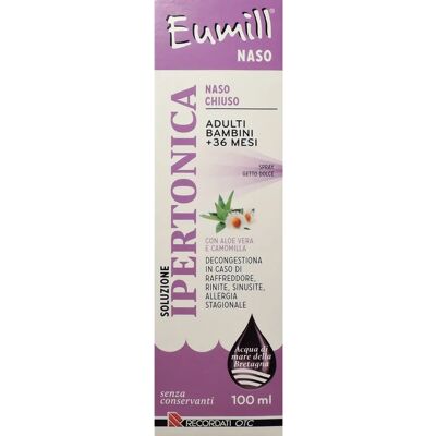 Eumill Soluzione Spray Naso - Sollievo Congestione Nasale Eumill Soluzione Spray Naso - Sollievo Congestione Nasale