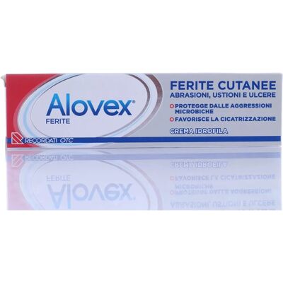 Recordati SPA Alovex Crema Ferite - Hydrogel per Tagli & Ustioni Recordati SPA Alovex Crema Ferite - Hydrogel per Tagli & Ustioni