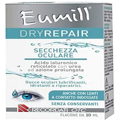 Recordati Spa Eumill DryRepair Collirio - Occhi Secchi Recordati Spa Eumill DryRepair Collirio - Occhi Secchi