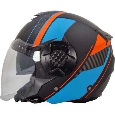 BHR - 830 Flash - Nero opaco - XS - Casco BHR - 830 Flash - Nero opaco - XS - Casco