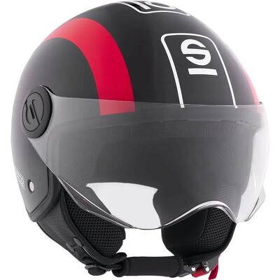 SPARCO Helm - Rot und Schwarz - Robuste ABS-Schale SPARCO Helm - Rot und Schwarz - Robuste ABS-Schale
