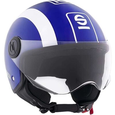 Casco Demi-jet Sparco - Ligero, Resistente a rayaduras, Resistente a la intemperie - Casco Casco Demi-jet Sparco - Ligero, Resistente a rayaduras, Resistente a la intemperie - Casco