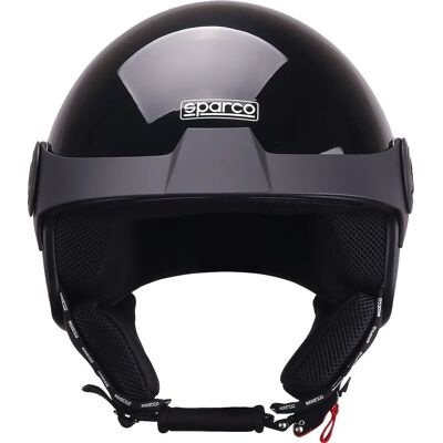 Casco Demi-jet SPARCO con Peak - Attrezzatura Moto Casco Demi-jet SPARCO con Peak - Attrezzatura Moto