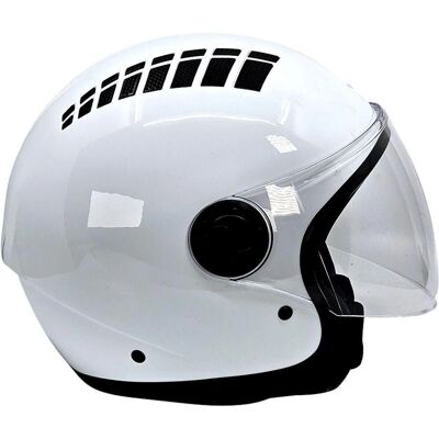 BHR - 834 Flow - Bianco Lucido - XS - Helmet BHR - 834 Flow - Bianco Lucido - XS - Helmet