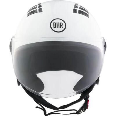 BHR - 834 Flow - Blanc Brillant - XS - Helmet - Publicité BHR - 834 Flow - Blanc Brillant - XS - Helmet - Publicité