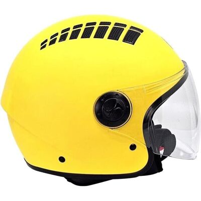 BHR - 834 Flow - Giallo Opaco - XS - Helmet BHR - 834 Flow - Giallo Opaco - XS - Helmet