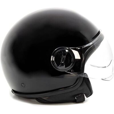 BHR - 835 Special - Nero metallizzato - M - Helmet BHR - 835 Special - Nero metallizzato - M - Helmet