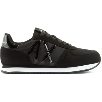 Armani Exchange Kvinnors Svarta Sneakers - Casual Armani Exchange Kvinnors Svarta Sneakers - Casual