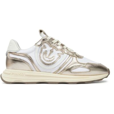 Pinko SS0087P085/PLATINUM Niskoprofilowe Sneakers - Białe - Buty Pinko SS0087P085/PLATINUM Niskoprofilowe Sneakers - Białe - Buty