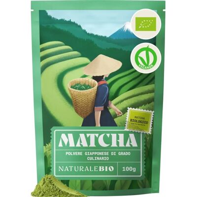 NaturaleBio - Japanese Organic Matcha - Grado culinario NaturaleBio - Japanese Organic Matcha - Grado culinario