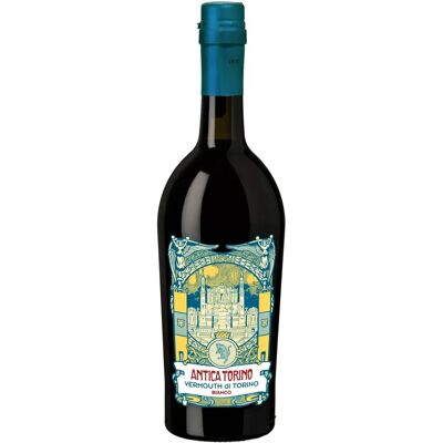 Antica Torino Vermouth di Torino Bianco - Herbes, Fleuri, 0,75L - Publicité Antica Torino Vermouth di Torino Bianco - Herbes, Fleuri, 0,75L - Publicité