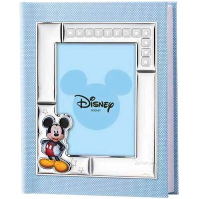 Album Fotografico Mickey Mouse in Ecopelle Azzurra - Album Fotografico Album Fotografico Mickey Mouse in Ecopelle Azzurra - Album Fotografico