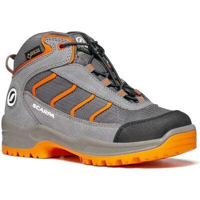 Scarpa Mistral GTX Barn - Grå-Orange - Tursko Scarpa Mistral GTX Barn - Grå-Orange - Tursko