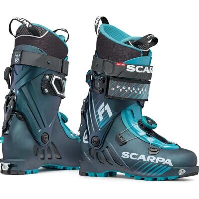 Scarpa F1 Anthracite/Ottanio - Scarpa da sci ad alte prestazioni Scarpa F1 Anthracite/Ottanio - Scarpa da sci ad alte prestazioni