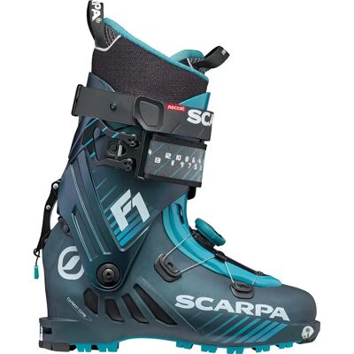 Scarpa F1 Anthracite / Ottanio - Bottes de ski de randonnée Scarpa F1 Anthracite / Ottanio - Bottes de ski de randonnée