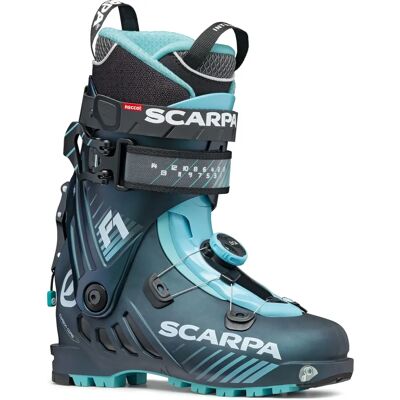 Scarpa F1 W 95 Anthracite/Aqua - Chaussures de ski de randonnée Scarpa F1 W 95 Anthracite/Aqua - Chaussures de ski de randonnée